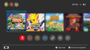 actualizacion new pokemon snap y unite en nintendo switch