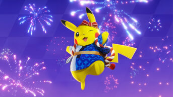 pokemon unite portada fuegos artificiales