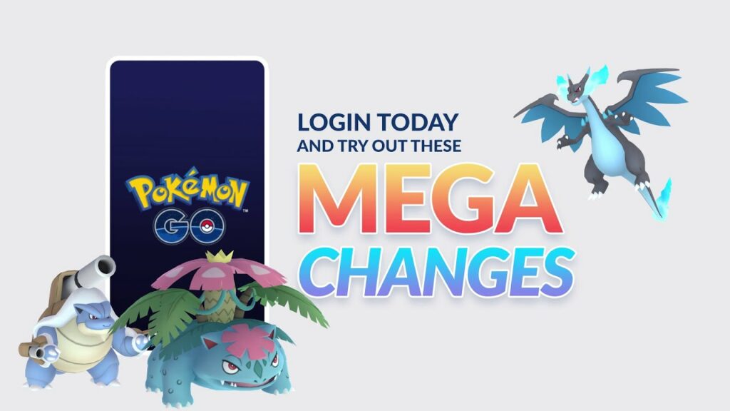 Pokémon GO ha iniciado un nuevo evento para celebrar la llegada de la mega actualización de las megaevoluciones