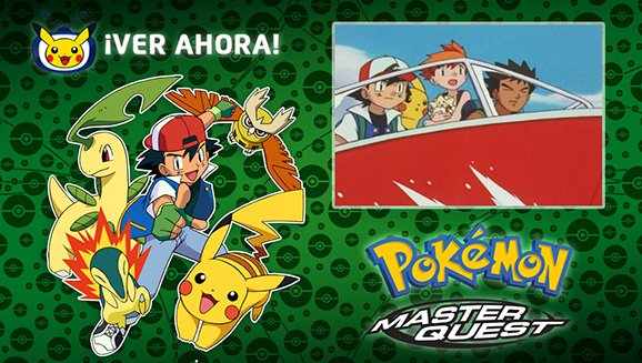 La temporada Pokémon: Master Quest del anime de Pokémon ya se encuentra disponible en TV Pokémon