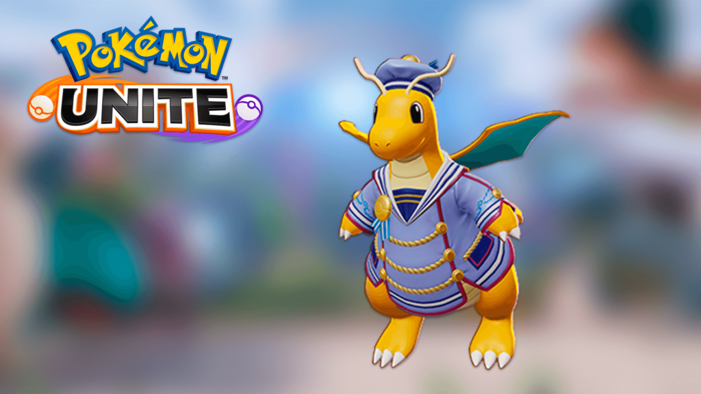 Ya disponible el Holoatuendo de Dragonite Marinero en Pokémon UNITE