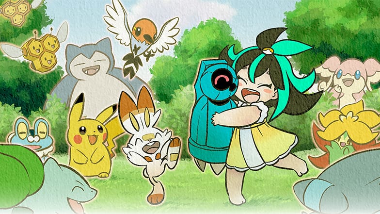 Portada manga de Pokémon UNITE