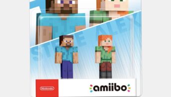 Nintendo ha proporcionado nueva información sobre los amiibo de Steve y Alex de Minecraft