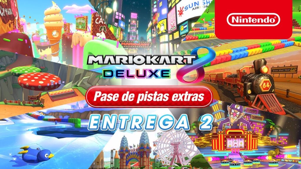 Mario Kart 8 Deluxe recibirá la segunda tanda de circuitos de su pase de pistas extras el próximo 4 de agosto