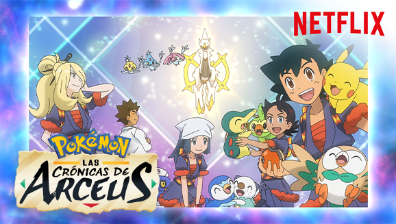 El especial de Pokémon: Las crónicas de Arceus llegará en septiembre a Netflix y tendrá un estreno anticipado en el mundial de Pokémon
