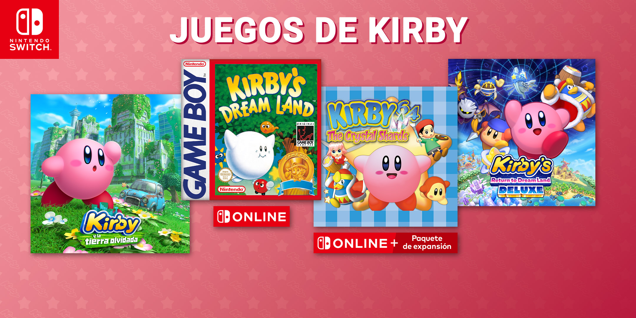 Nintendo ha compartido una recopilación de título de Kirby