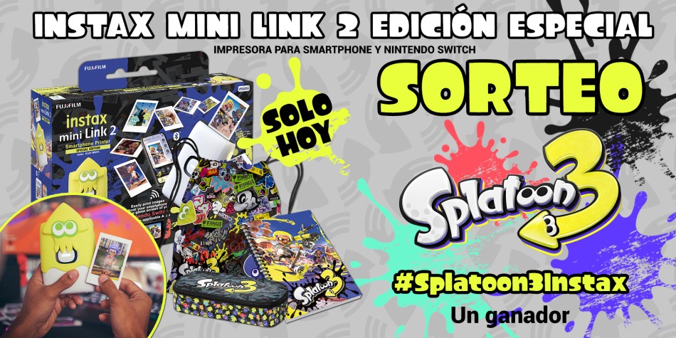 Nintendo España sortea un pack epsecial de Splatoon 3