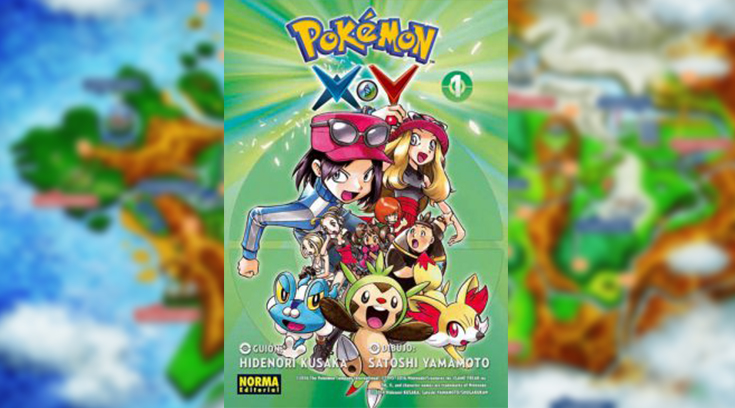 Detalles sobre el manga de Pokémon XY en España